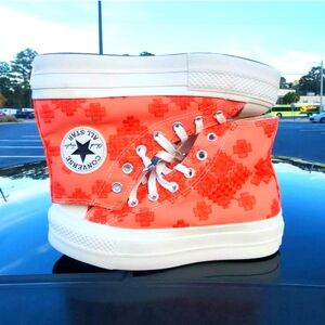 Converse All Star CTAS Lift Hi Platform Bright Madder Sneakers Shoes Women's 6.5